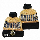 Boston Bruins Team Logo Knit Hat YD (1),baseball caps,new era cap wholesale,wholesale hats